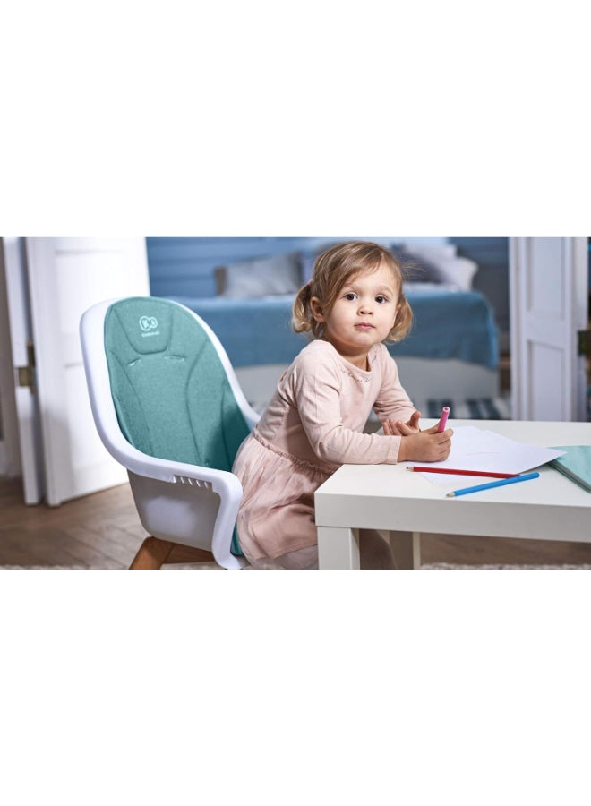 2 In1 Kinderkraft High Chair Tixi Turquoise