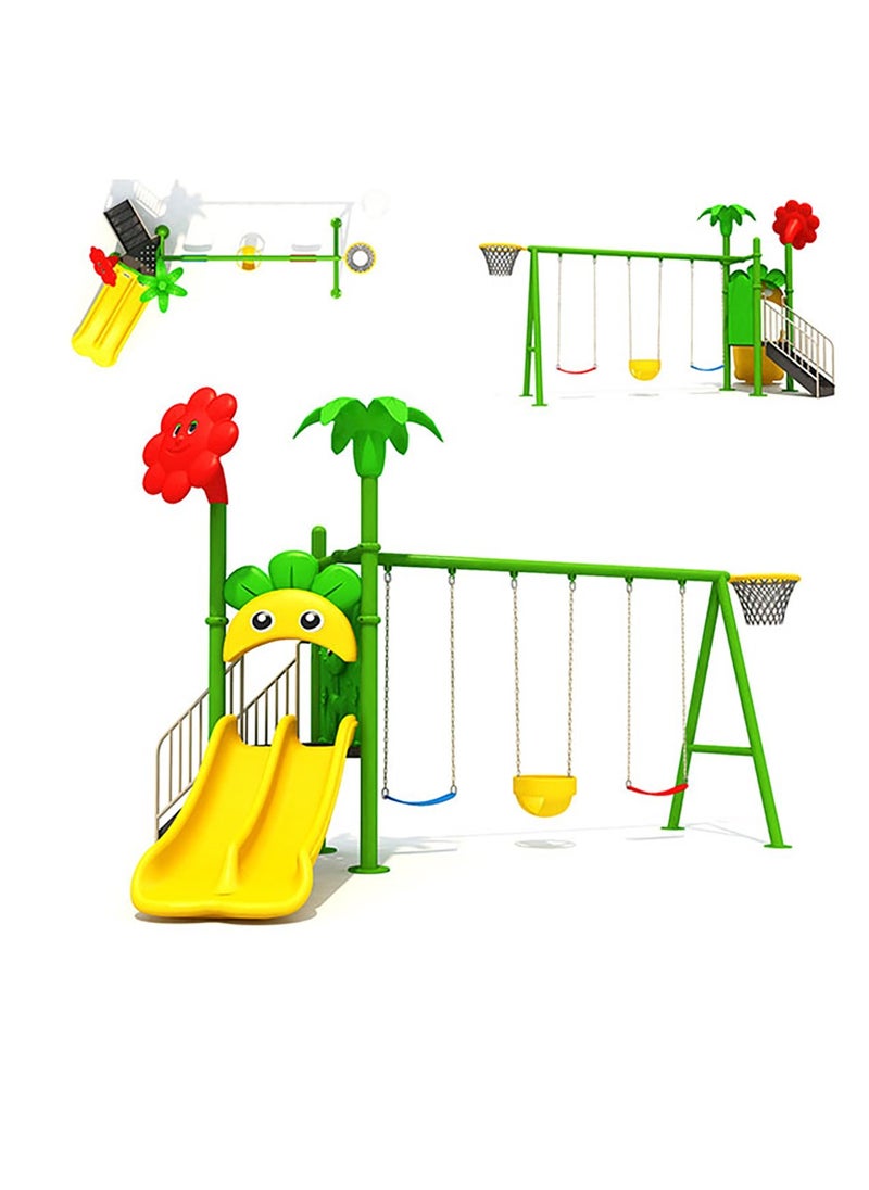 Daycare Swing Slide Outdoor Playground Preschool Children Play Equipment Outdoor Games