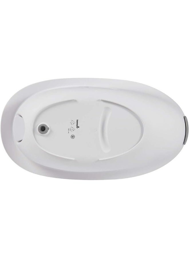 Baby Bath Tub With Plug - White