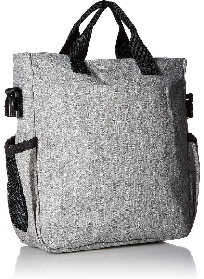 Duo Signature Diaper Bag - Grey Melange