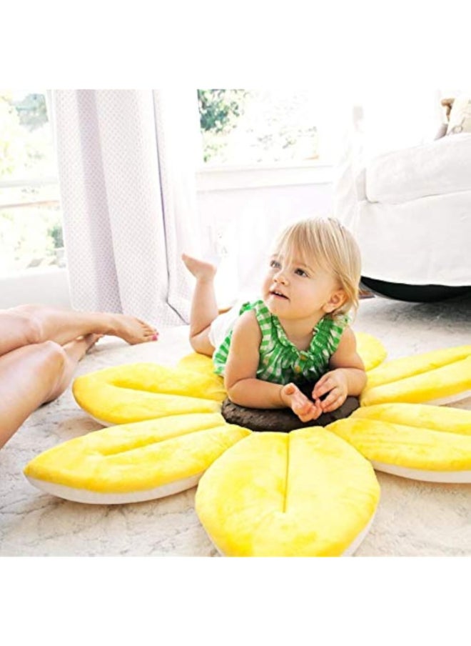 Blooming Flower Baby Bath Mat, Infant Bath Flower Sink ( Diameter 70 CM)