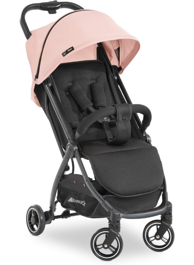 Sun Canopy For Pushchair Swift X, Upf 50 +, 3 Zones With Ventilation Outlets, Individual Summer Look, Easy To Install, Rose