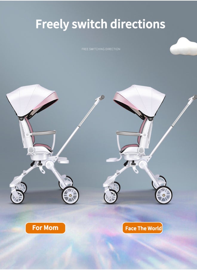 Two Way Fast Folding Stroller With Breathable Cushion
