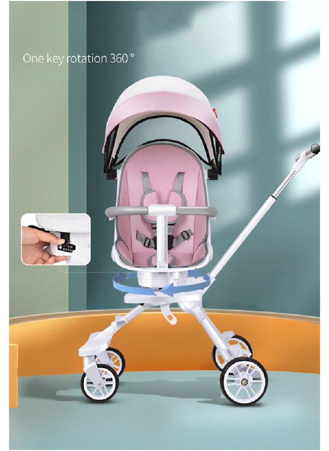 Two Way Fast Folding Stroller With Breathable Cushion