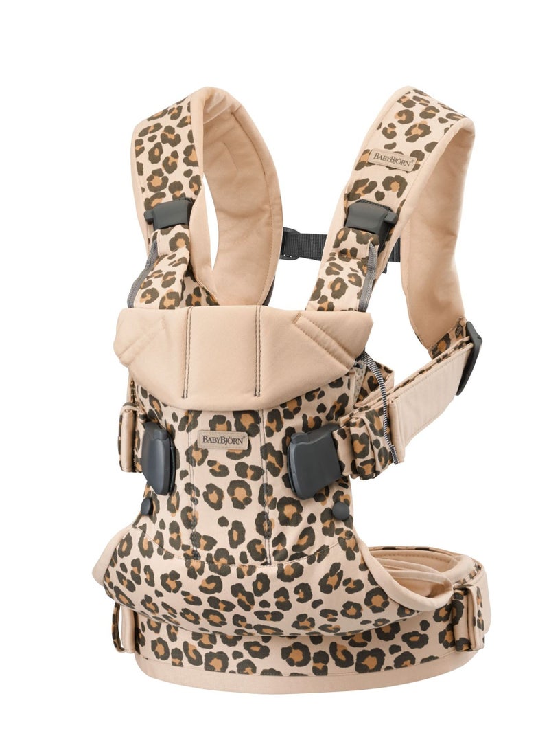 Pieces of 1 Baby Carrier One, Beige/Leopard, One Size