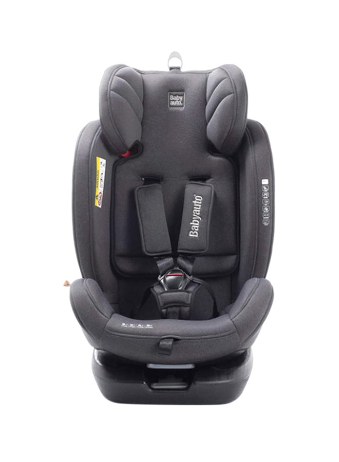 Revolta 360 Degree Rotating And Reclining Baby Car Seat, From Birth To 12 Years, From 0 - 36 Kg Group 0,1,2,3 - Grey Melange