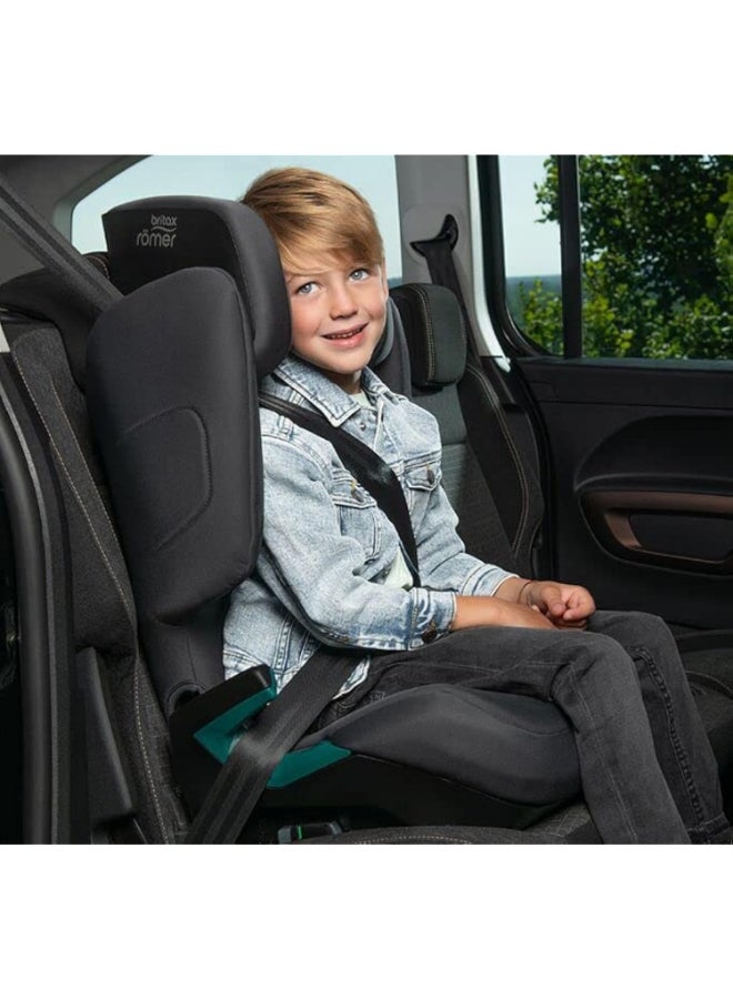 Britax Romer Car Seat Discovery Plus, With Isofix, For Children From 100 - 150 Cm (I - Size), 3.5 - 12 Years - Midnight Grey