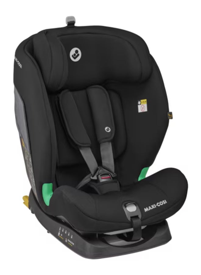 Titan i-Size Infant Car Seat, G-CELL Side Impact Protection, 5 Recline Positions, Adjustable Headrest, 15 Months to 12 Years, Authentic Black, 2 Year Warranty