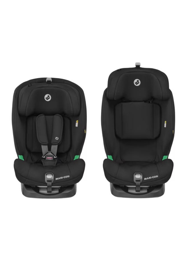 Titan i-Size Infant Car Seat, G-CELL Side Impact Protection, 5 Recline Positions, Adjustable Headrest, 15 Months to 12 Years, Authentic Black, 2 Year Warranty