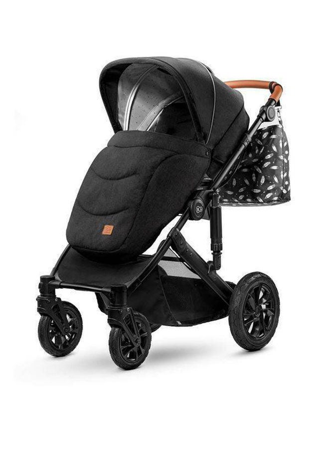 3 In 1 Prime Stroller With Accessories - Black