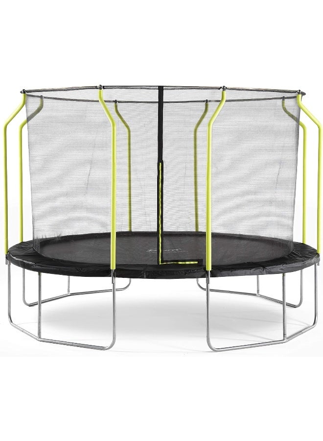 Fun V2 Classic Wave Springsafe Enclosed Trampoline 366x260x366cm