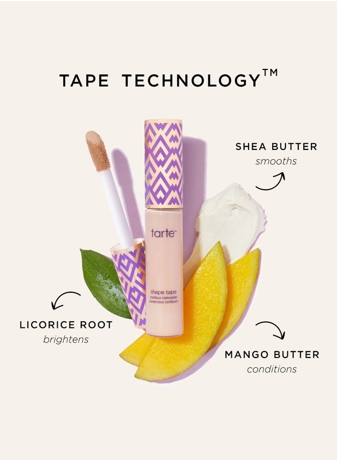 Tarte Shape Tape Contour Concealer - 35H Medium Honey 0.33 FL OZ / 10ml