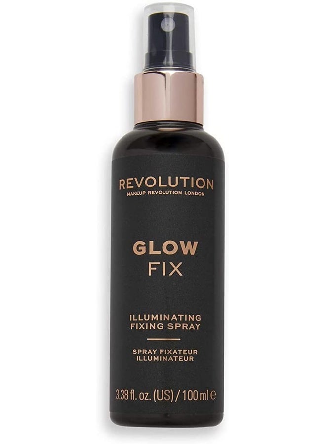 Makeup Pro Illuminating Fixing Spray Black