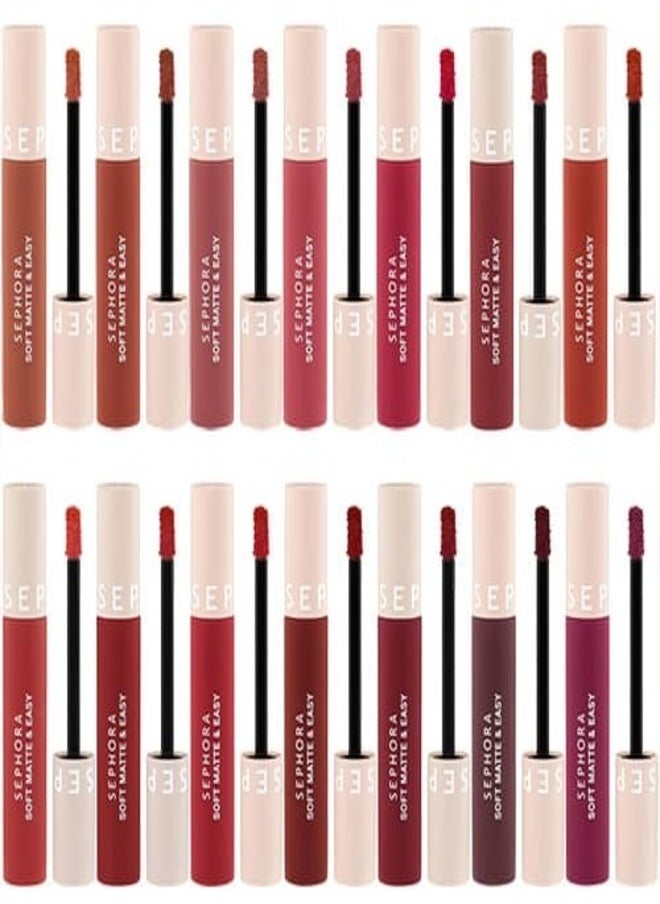 Sephora Collection Soft Matte & Easy - Smooth Matte Lip Color 3 Simple As That (4.5ml)