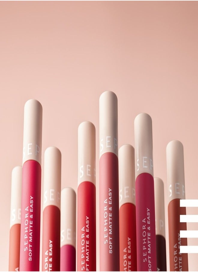 Sephora Collection Soft Matte & Easy - Smooth Matte Lip Color 3 Simple As That (4.5ml)