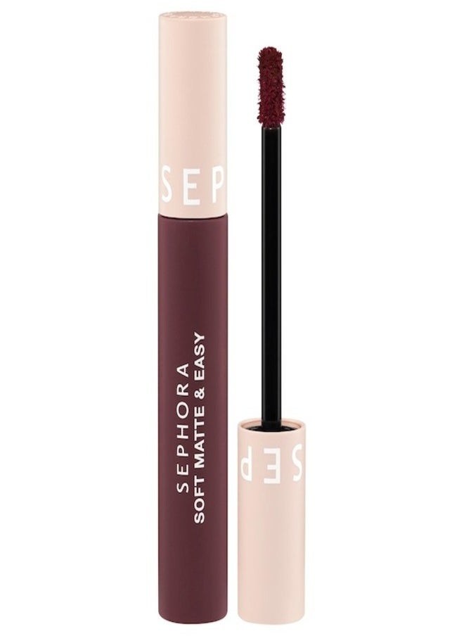 Sephora Collection Soft Matte & Easy - Smooth Matte Lip Color 14 Never Cared (4.5ml)