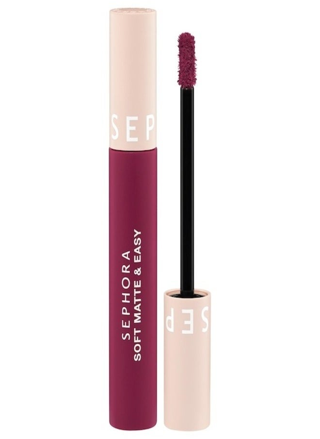 Sephora Collection Soft Matte & Easy - Smooth Matte Lip Color 15 No Big Deal - magenta (4.5ml)