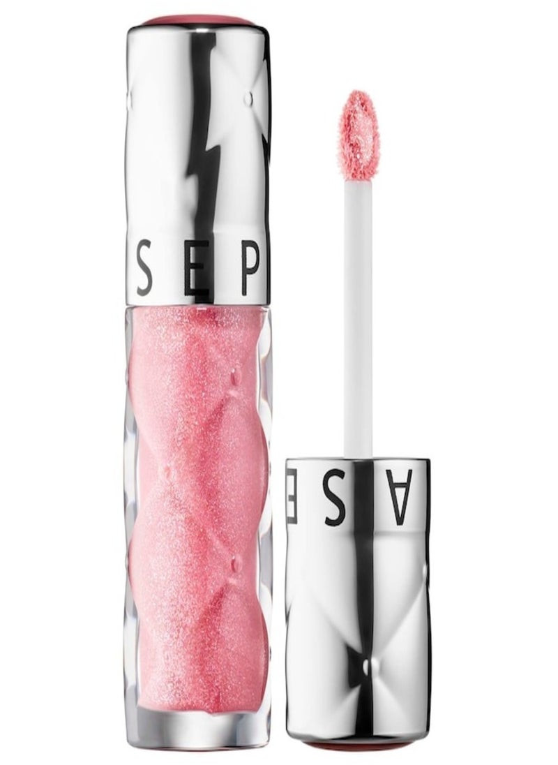 SEPHORA COLLECTION Outrageous plump effect gloss 11 Starstruck Pink - shimmer baby pink