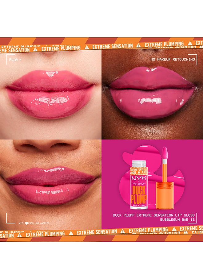 Duck Plump Lip Plumping Lacquer - Bubblegum Bae