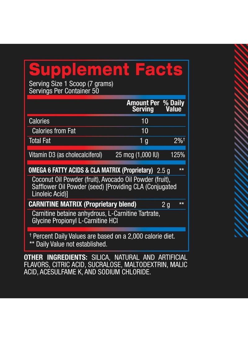 CLA CARNITINE OMEGA 6 FATTY ACID Rainbow Ice 50 SERVINGS