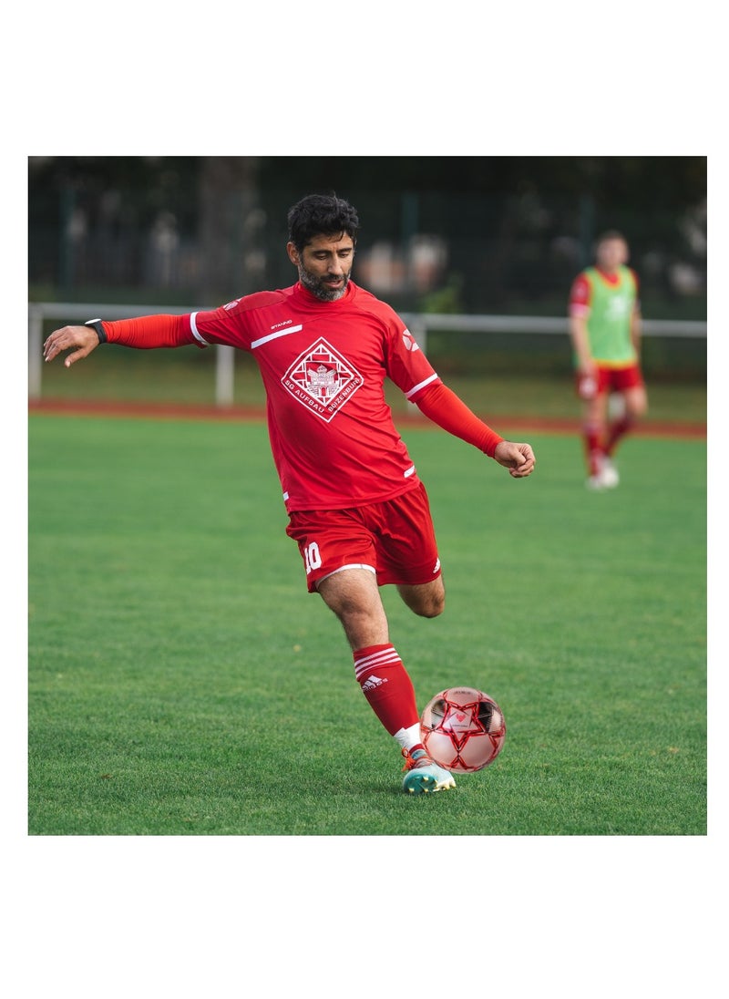 Soccer Football Ball - Official World Cup Pro Football Quality - Size 5 - High Performance Precision and Control - Durable for Matches and Training