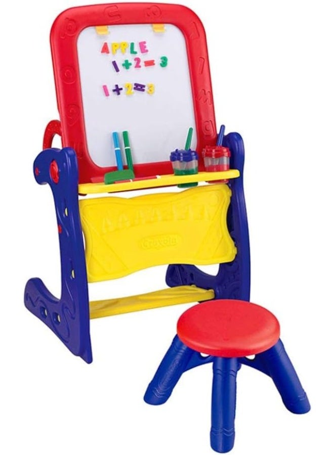 Grow N Up Qwikflip Activity Center Easel 61.8x18.3x57.8cm