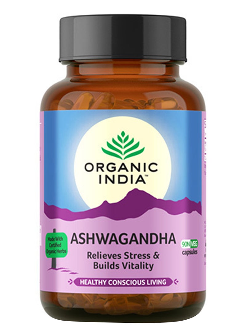 Ashwagandha Relieves Stress And Vitality 90 Capsules