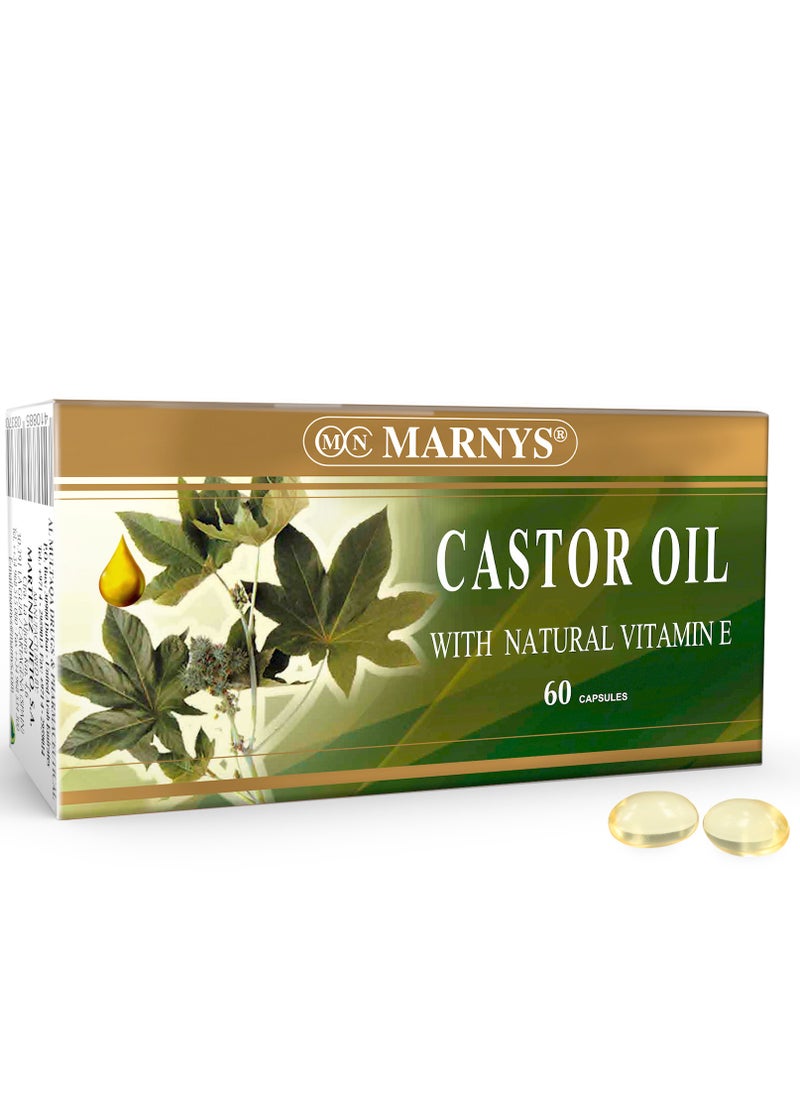 Marnys Castor Oil - 60 Caps