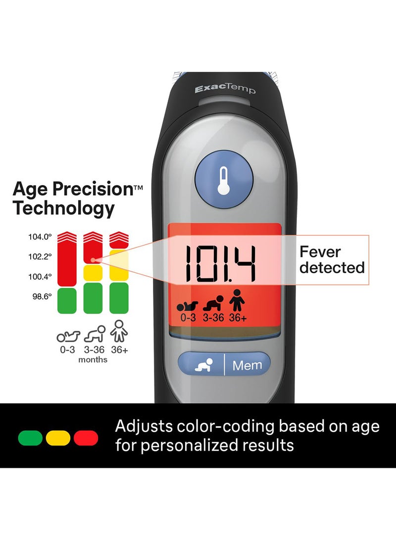 IRT 6520B Ear ThermoScan 7, Age Precision, Black