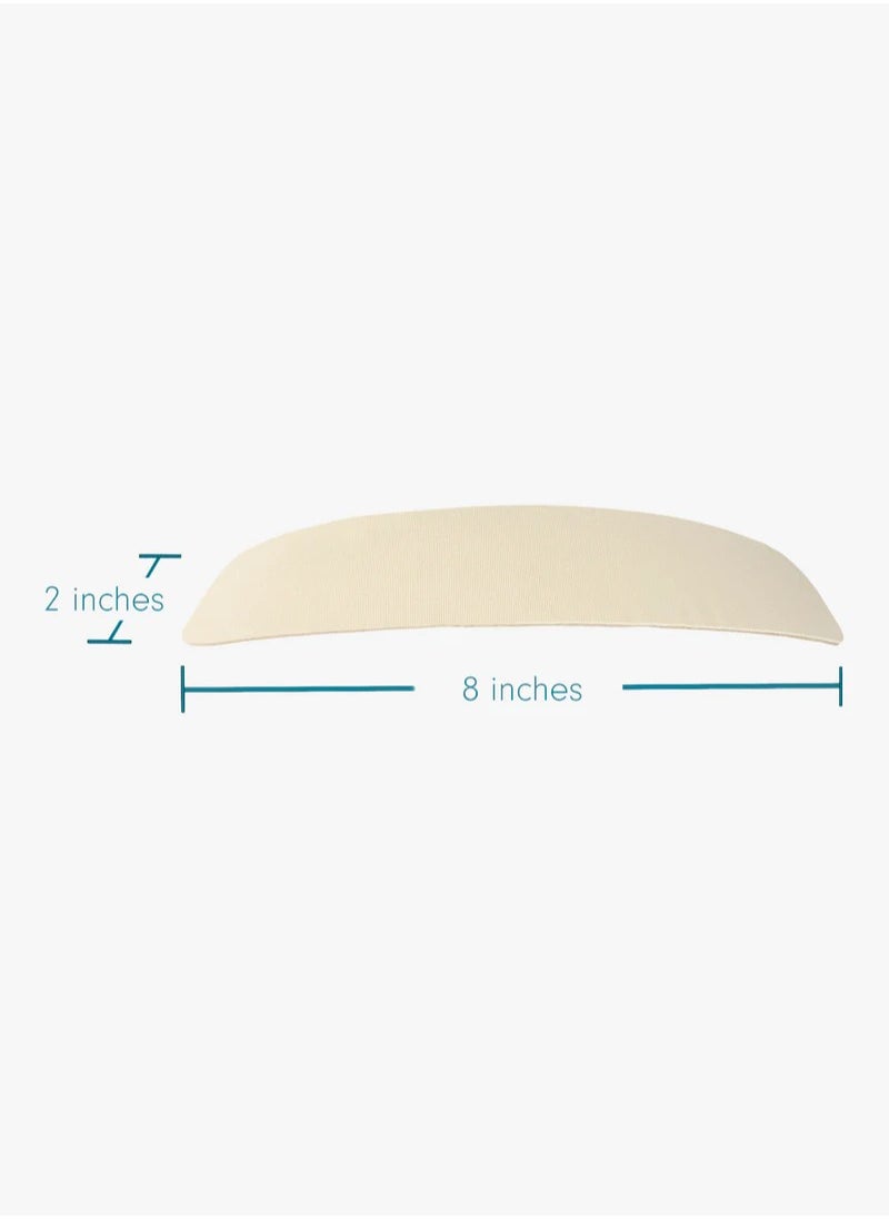 Advanced Silicone Professional Scar Treatment Strip for Abdomen C-Section Injury, Keloids & Burns 5.1 x 20.3 cm C Shaped 2 Pcs