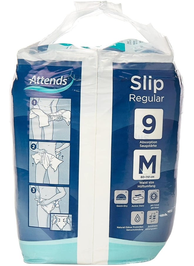 Slip Regular 9 Medium, 28 Pieces