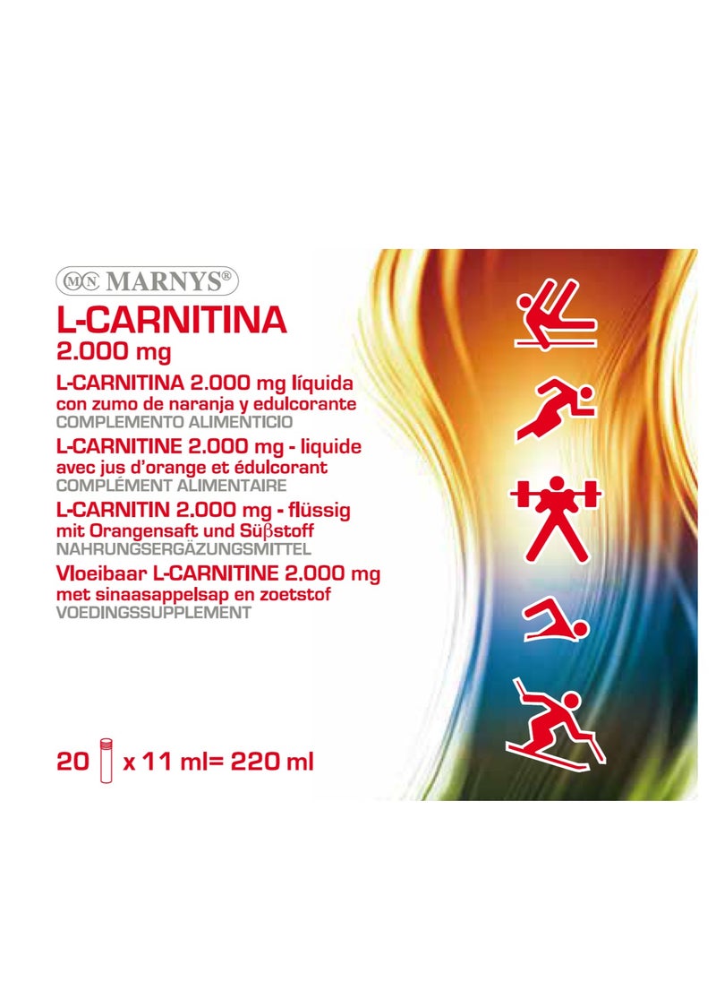 Marnys L-Carnitine 2000 - 20 vials