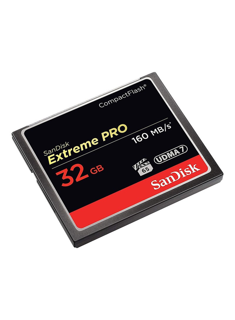 Extreme PRO CF 160MB/s 32 GB VPG 65, UDMA 7 32 GB