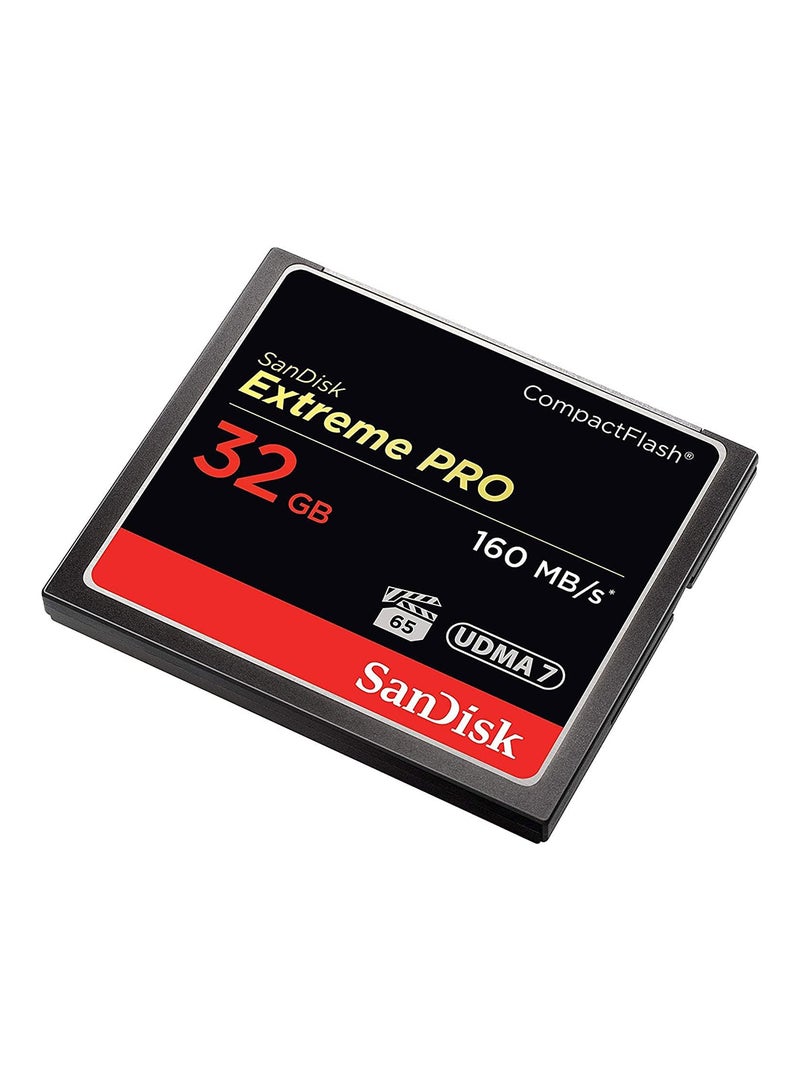 Extreme PRO CF 160MB/s 32 GB VPG 65, UDMA 7 32 GB