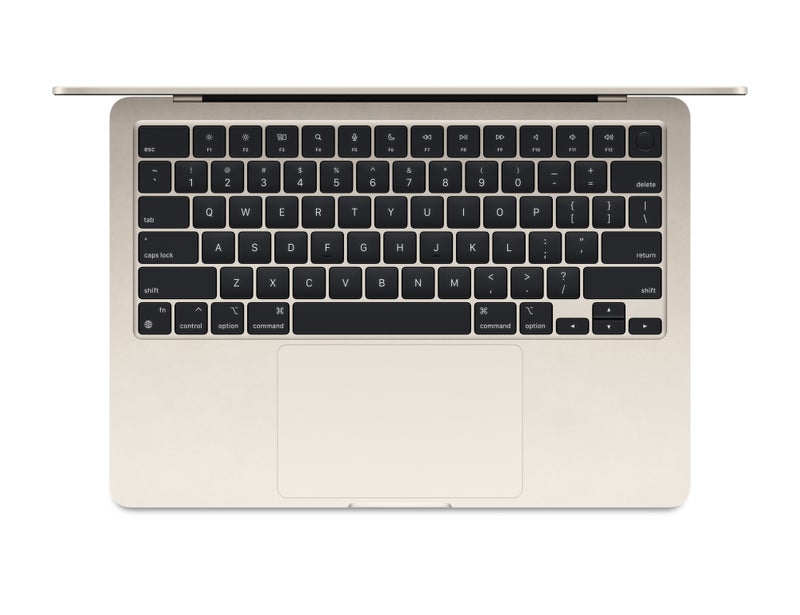 New 2024 MacBook Air MRYR3 15-inch Display, Apple M3 Chip 8-Core CPU 10-Core GPU Processor/8GB RAM/256GB SSD/Intel UHD Graphics(International version) English Starlight