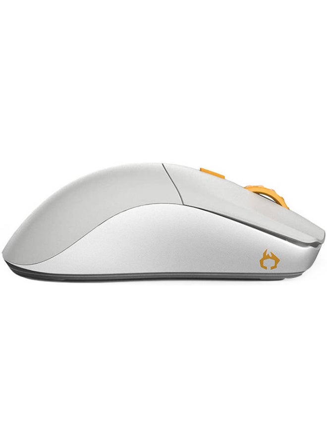 Glorious Series One PRO Wireless Lightweight USB Optical Gaming Mouse, 100-19000 DPI Range, 6 Total Butons, Up to 84H of Battery Life, 80 Milion Clicks, Centauri, Gray/Gold-Forge