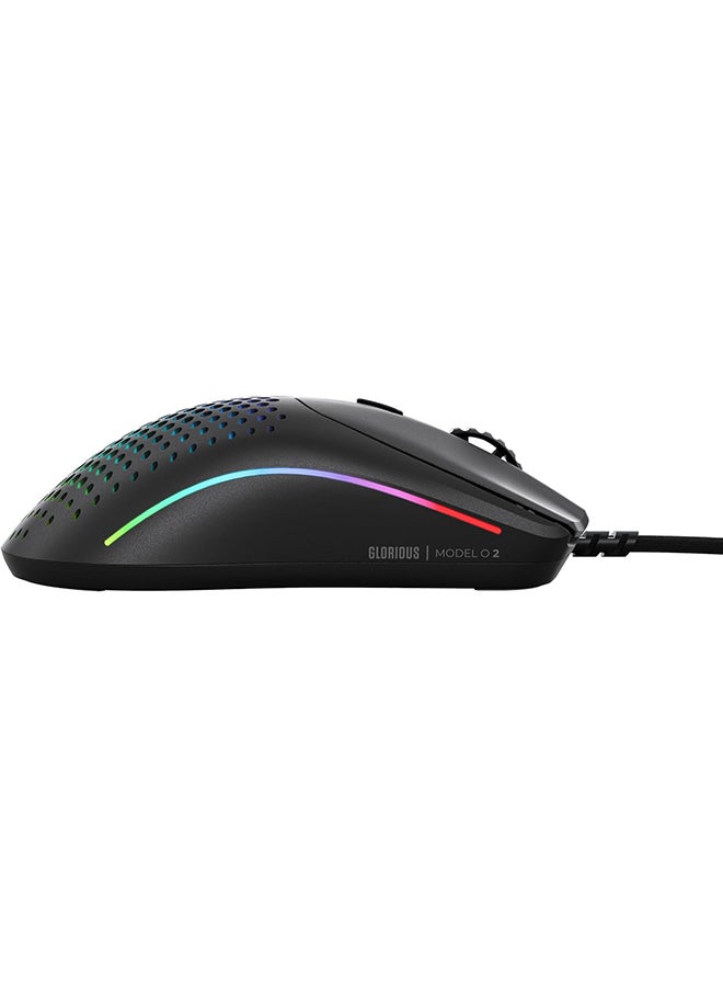 Glorious Model O 2 RGB Gaming Mouse - 59g Ultralightweight Wired Gaming Mouse - 26,000 DPI, BAMF 2.0 Optical Sensor, 6 Programmable Buttons, Backlit Ergonomic Mouse for PC & Laptop - Black