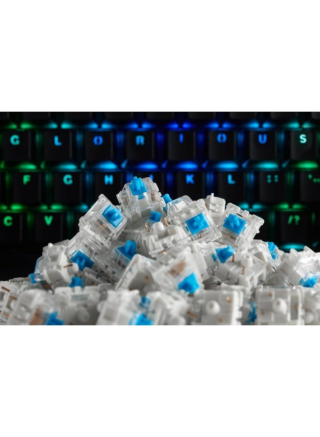 Glorious Gateron Mechanical Keyboard Switches (120 pack) - Blue