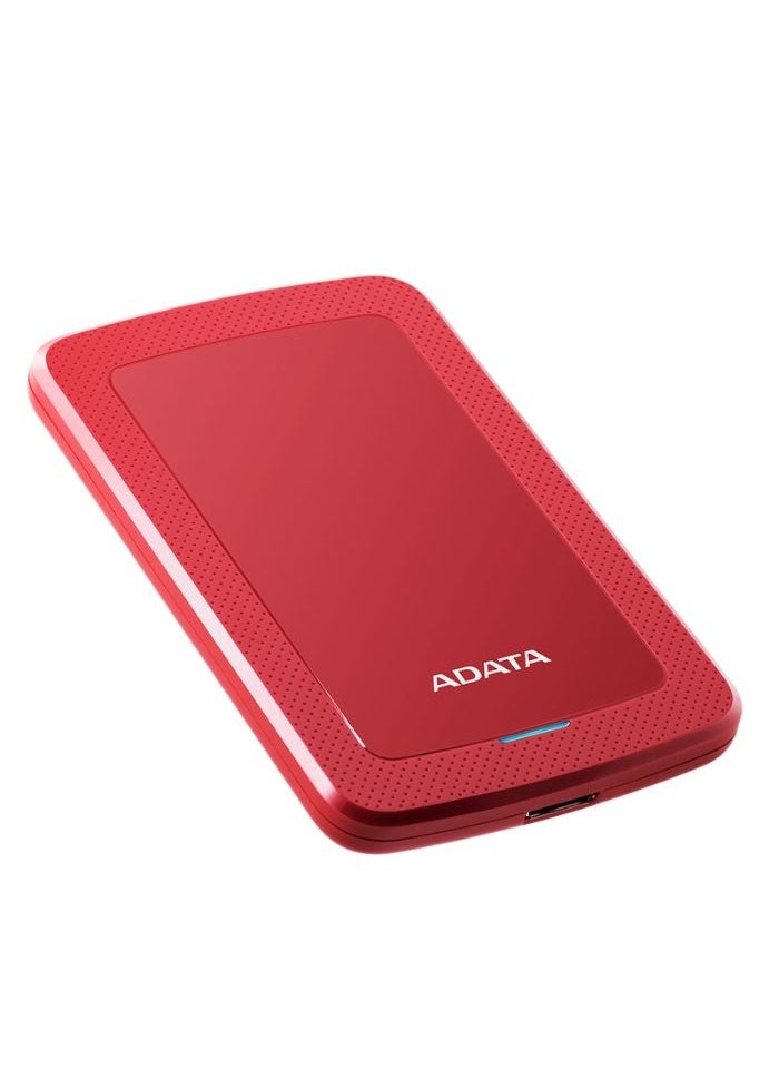 HV300 1TB External HDD Slim Hard Drive | Compatible with PS5 XBOX for Superfast Gaming Fast Data Transfer | Red