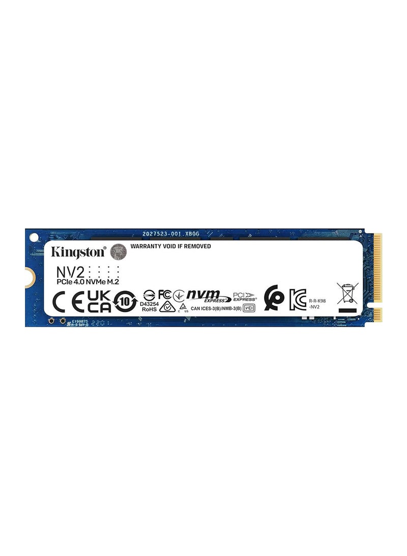 NV2 1TB M.2 2280 NVMe Internal SSD, Up to 3500MB/s Read / 2100MB/s Write Speed, Gen 4x4 NVMe PCIe Performance, 2.17G Vibration Operating, 320TBW | SNV2S/1000G 1 TB