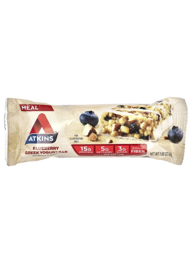 Pack Of 5 Blueberry Greek Yogurt Bar