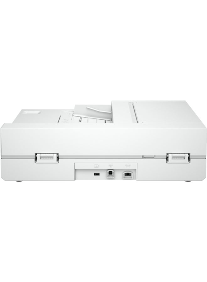 ScanJet Pro 3600 f1, Fast 2-Sided Scanning And Auto Document Feeder (20G06A) White