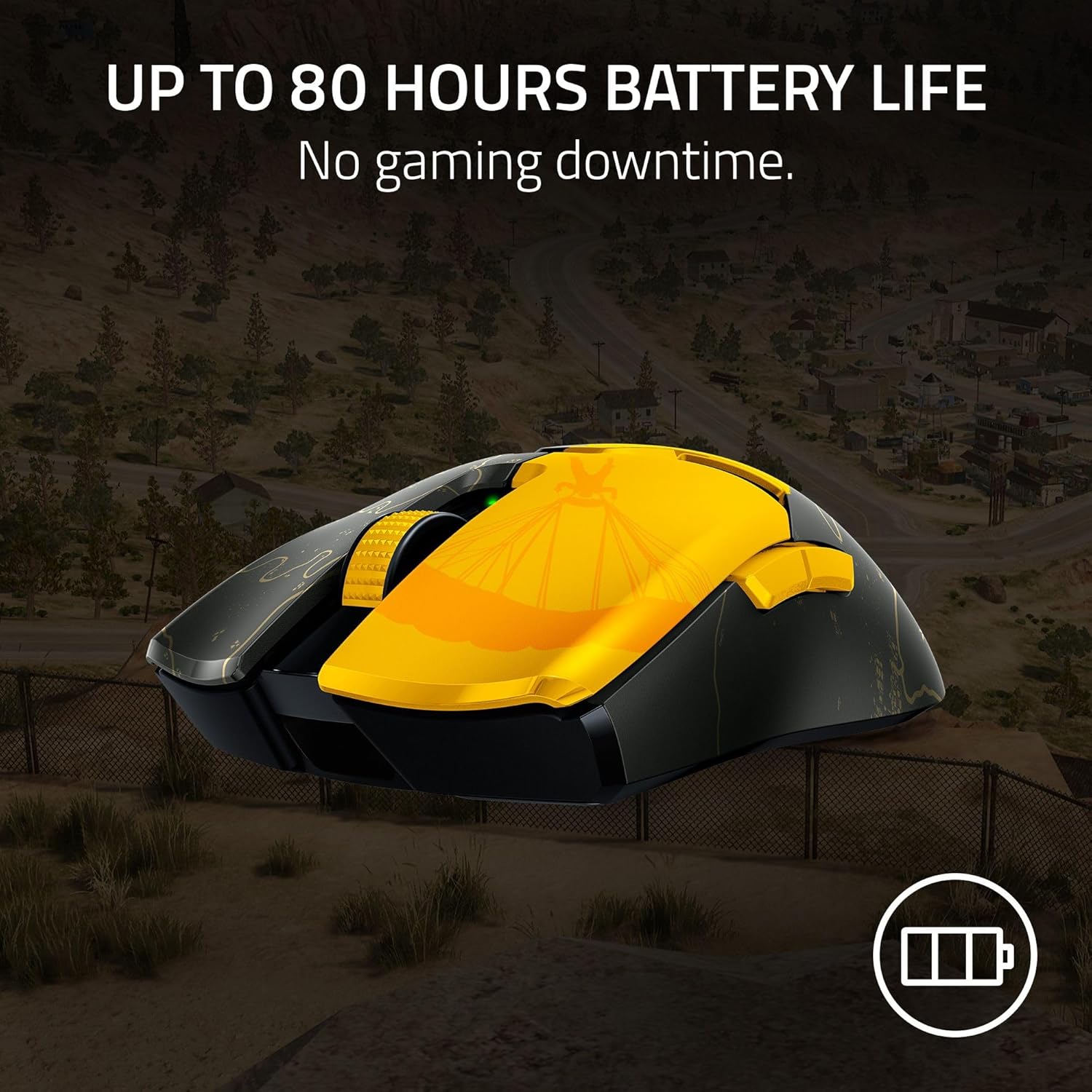 Viper V2 Pro - PUBG: Battleground Edition Ultra-lightweight, Ultra-fast Wireless Esports Gaming Mouse