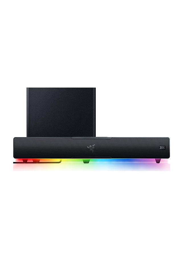 Leviathan V2 PC Gaming Soundbar with Subwoofer - Black