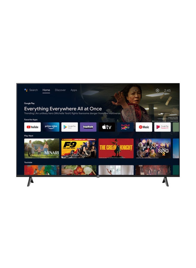75-Inch Edgeless 4K QLED Official Google Certified Android Smart TV With Dolby Vidion.Atmos, Chrome Cast Built In and 