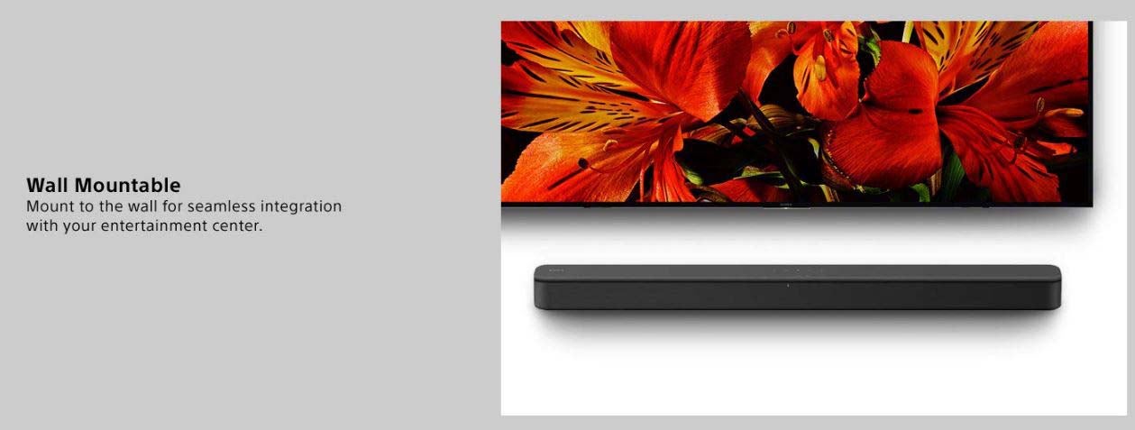 S-Force Surround Engine Single Soundbar HT-S100F Black