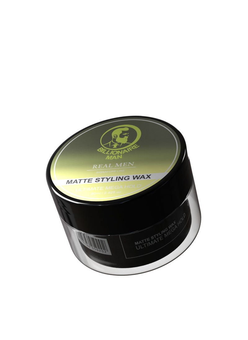 Billionaire Man Matte Styling Wax 80 ml