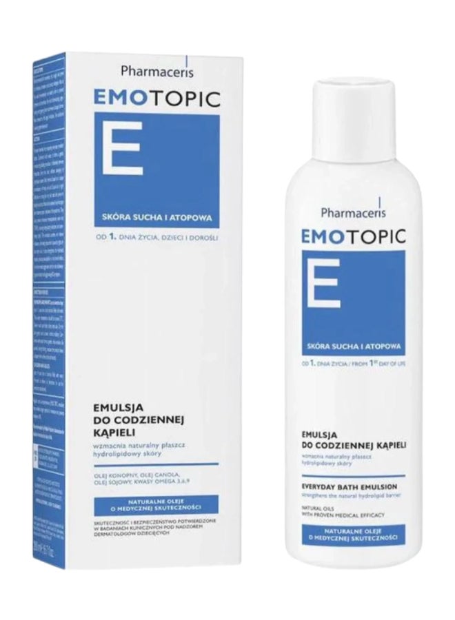 Emotopic Everyday Bath Emulsion White 200ml