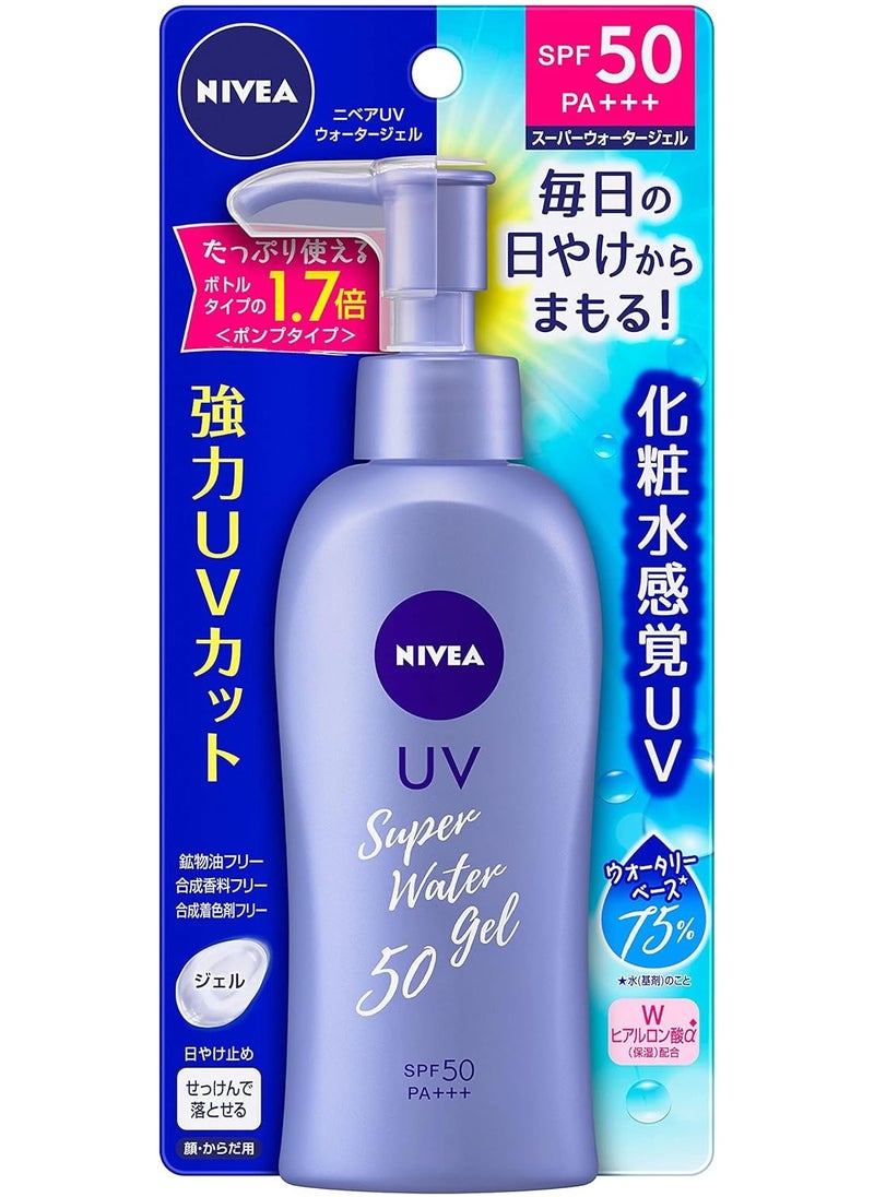 NIVEA Japan Perfect Water Gel Spf35 / Pa +++ Pump, 140g