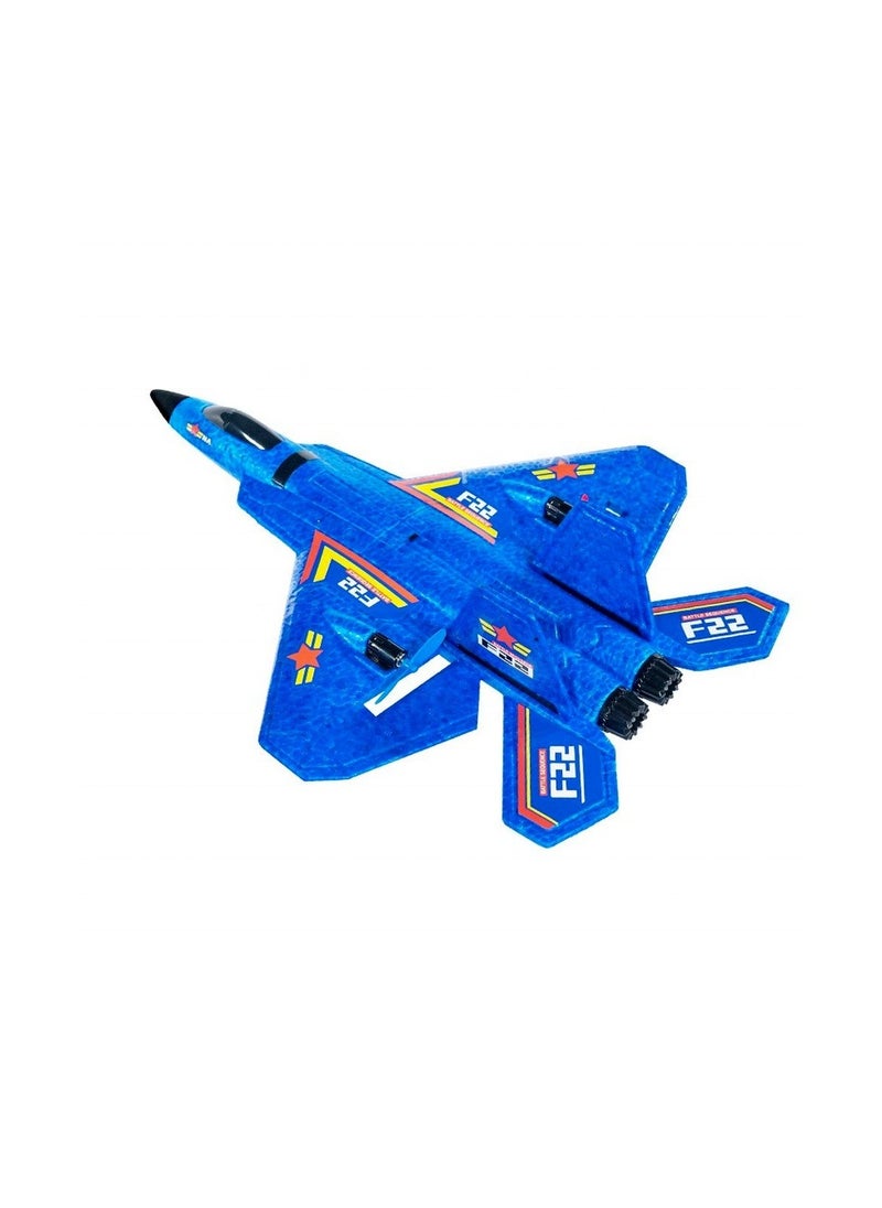 AWH RC Plane F22 RC Airplane Fighter Ready to Fly 2.4Ghz 2 Channel Remote Control Plane RC Airplanes Toy for Boys Girls Kids Beginners